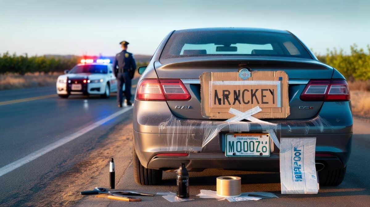 California DIY number plate stops 1 driver in Merced: are you risking a ticket and 3 mistakes?